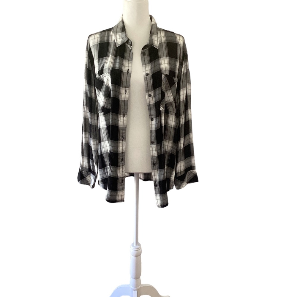 Sanctuary Button-Down Blouse Size Large. NWT-New with Taga - Picture 2 of 8